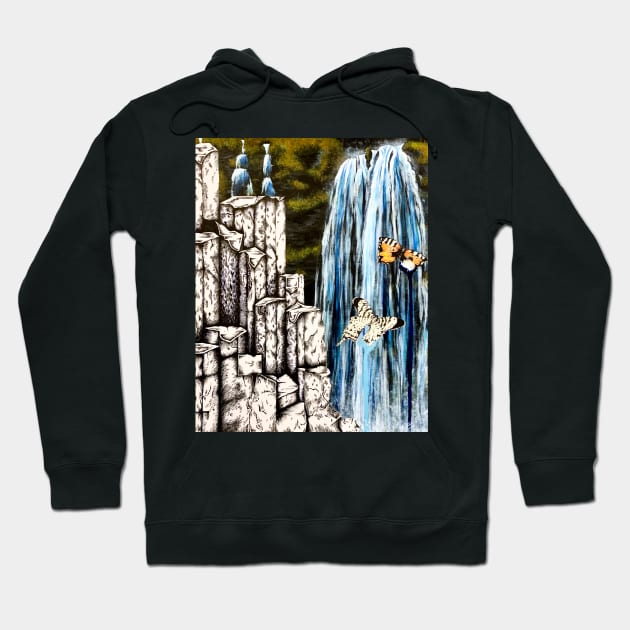 Icelandic Waterfall Hoodie by samanthagarrett